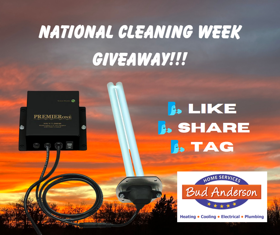 Bud Anderson to Give Away Premier One System for National Cleaning Week 2023