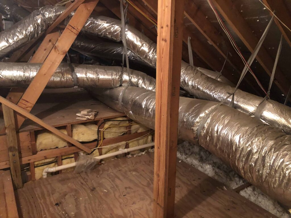 Attic Ductwork Bud Anderson