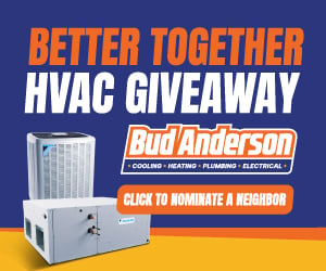 Better Together HVAC Giveaway 2026 Bud Anderson