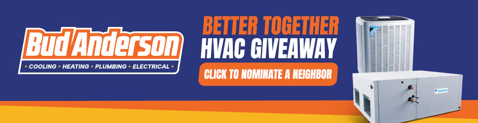 Bud Anderson HVAC Giveaway Northwest Arkansas 2026